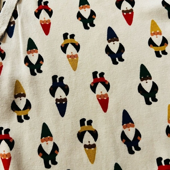 Hanna Andersson Unisex Organic Cotton Holiday Gnome Pajama Bottoms Size Medium - Picture 8 of 8